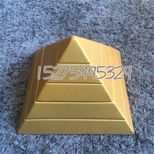 金字塔摆件 高端风水造型摆件大黄金 负离