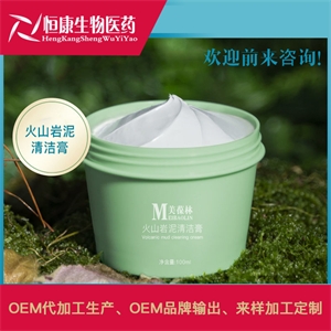 火山岩泥清洁膏膏霜乳液爽肤水面膜化妆品贴