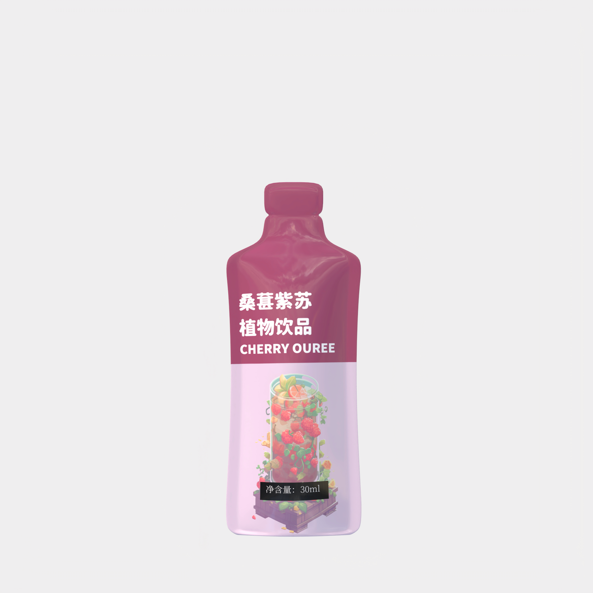 桑葚紫苏植物饮品 膳食纤维、营养滋补，水